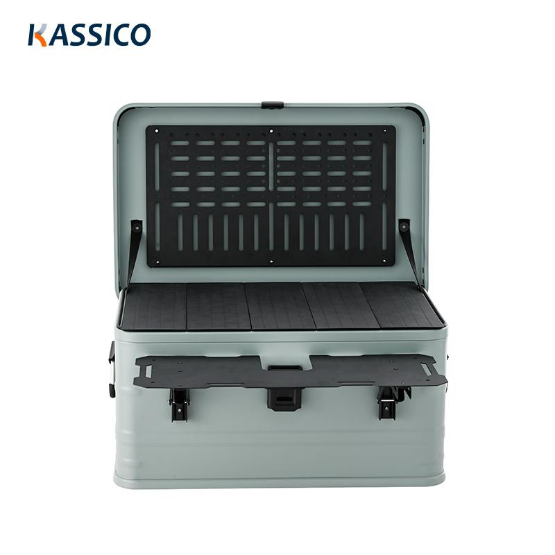 Portable Aluminum Camping Kitchen Box KASSICO